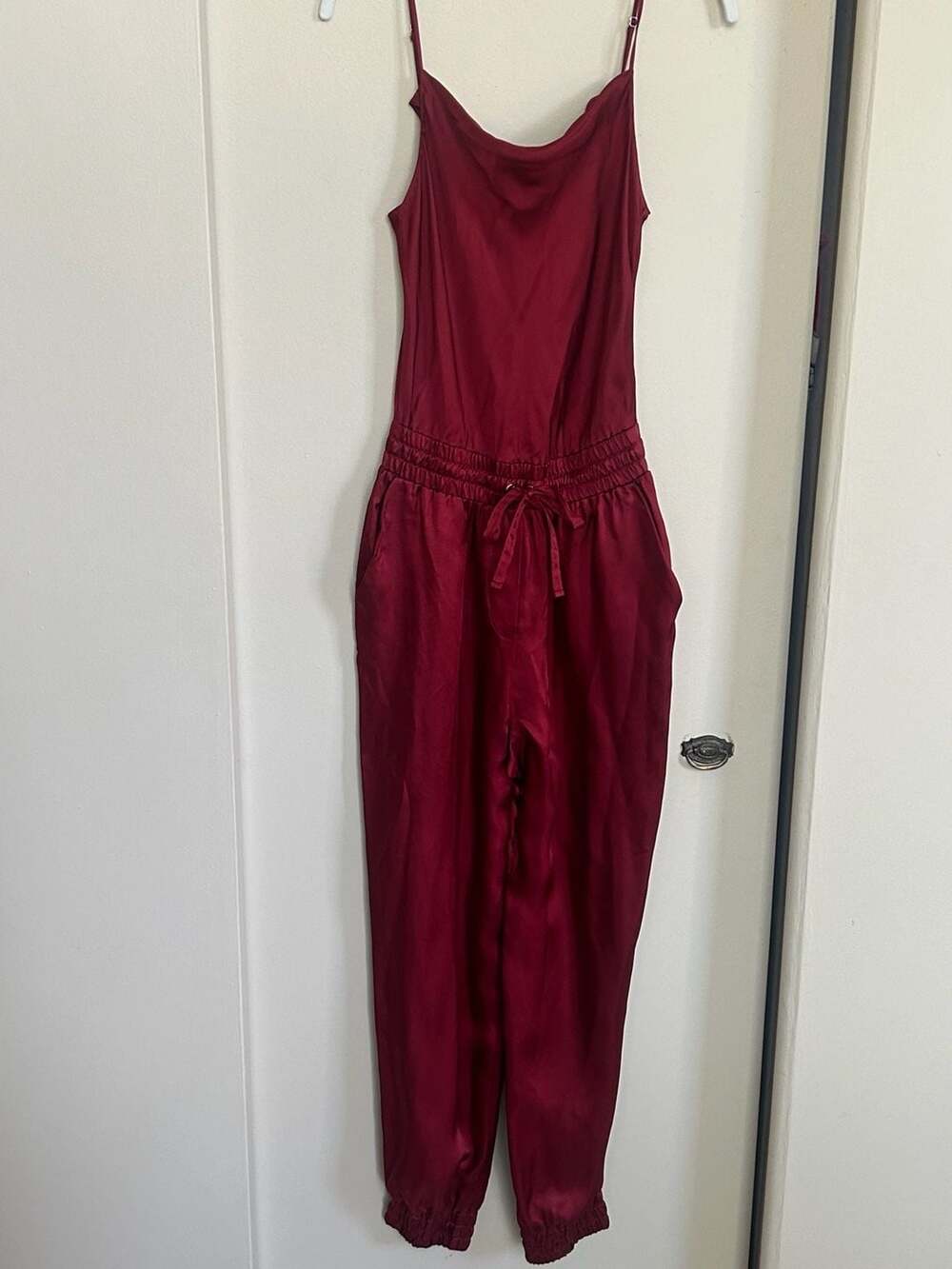 Cinq a Sept Finnley Jumpsuit in Cranberry